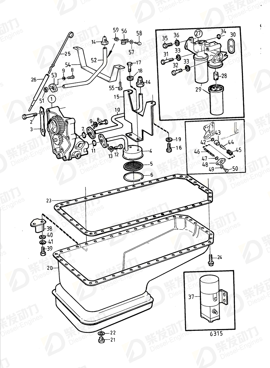 VOLVO Bracket 470143 Drawing